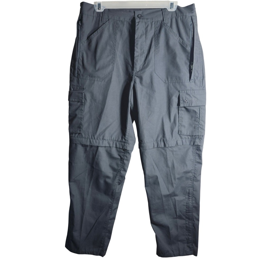 Mountain Warehouse Convertible‎ Zip Off Cargo Pants Grey Size 34 Hiking Outdoors